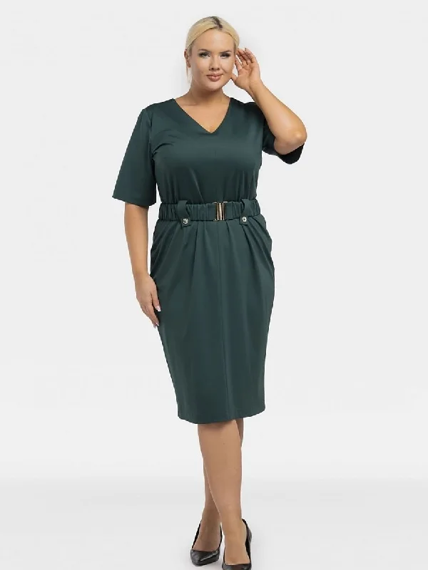 Early Access Plus size dress model 195023 Karko