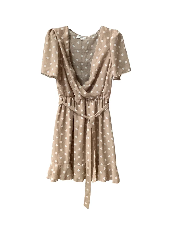 Stock Clearance Dress Casual Short By Clothes Mentor In Brown, Size: S