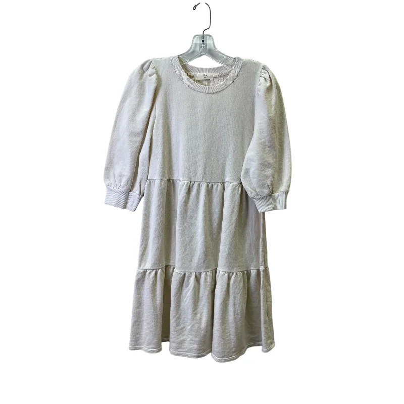Grand Opening Sale Dress Casual Short By T.La In Cream, Size:S
