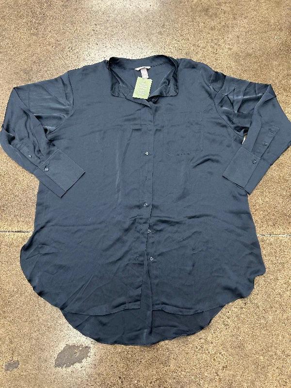Unmissable Offer Dress Casual Short By H&M In Blue, Size:Xxl