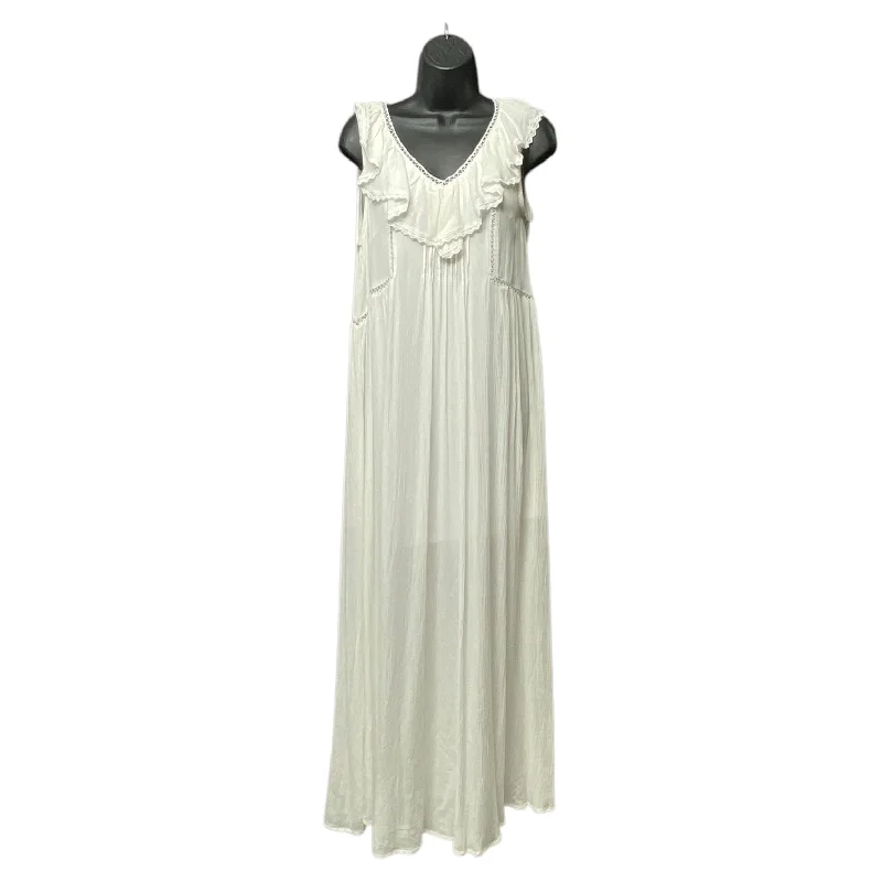 Stock Up and Save Dress Casual Maxi By Andree By Unit In White, Size: S