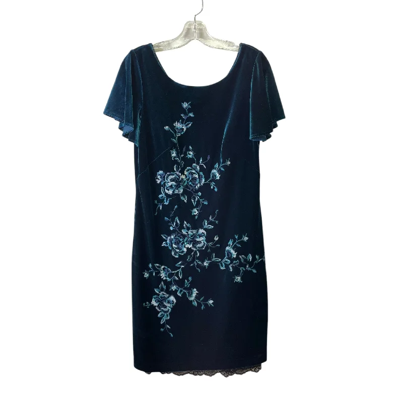 Midnight Sale Dress Casual Short By White House Black Market In Teal, Size:S
