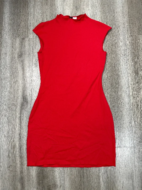 Unbeatable Prices Dress Party Short By Divided In Red, Size: S