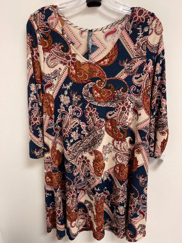 Discount Deals Dress Casual Short By Clothes Mentor In Paisley Print, Size: M