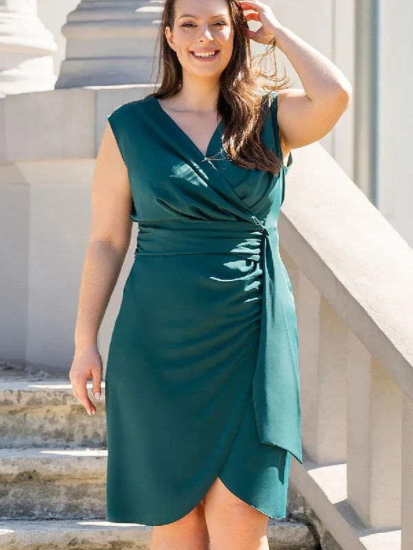 Today Only Plus size dress model 190983 Karko