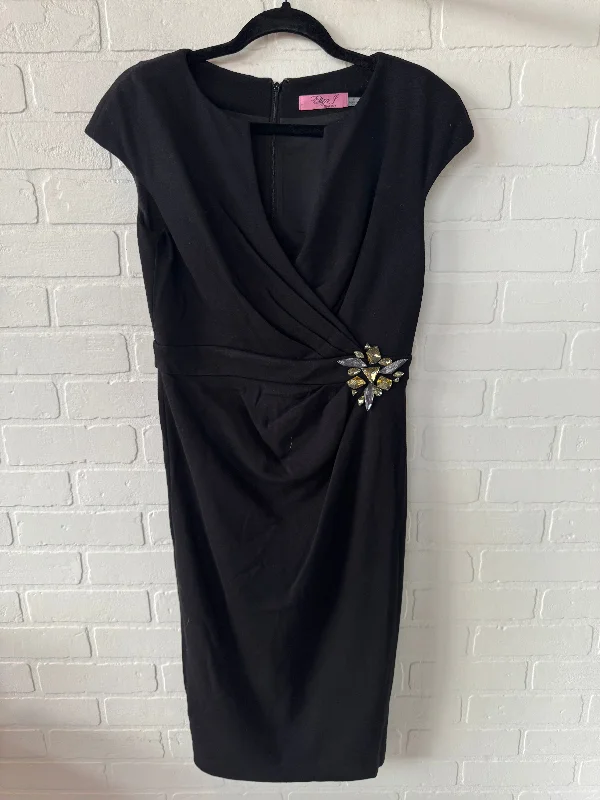 Best Deals Dress Party Midi By Eliza J In Black, Size: 6