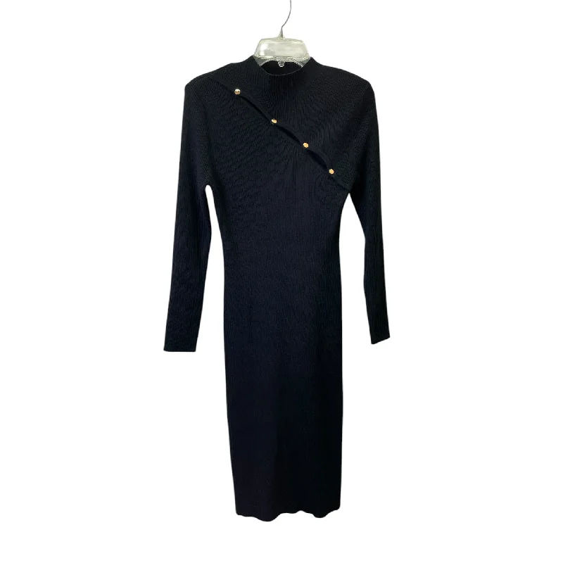 Limited Quantity Dress Casual Maxi By Madden Girl In Black, Size:L