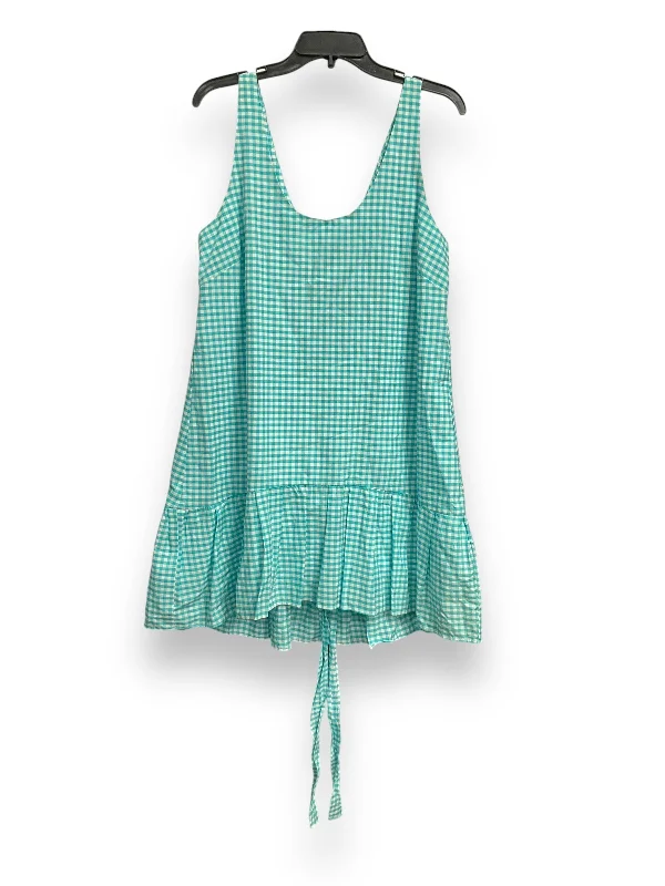 Don't Wait Dress Casual Midi By Amanda Uprichard In Teal, Size: L