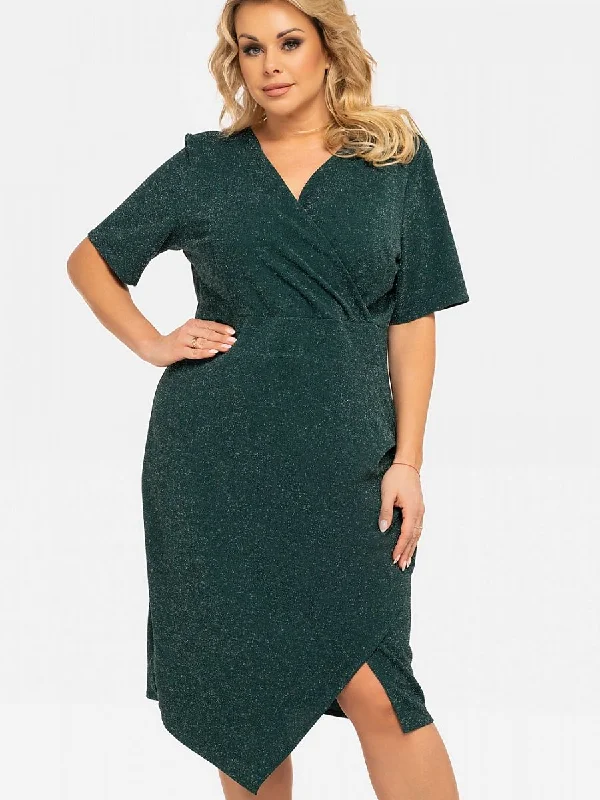 Bonus Savings Plus size dress model 190939 Karko