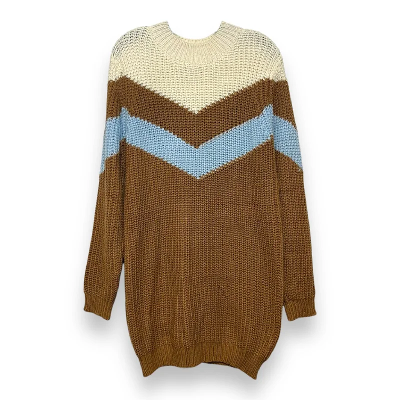 Seasonal Clearance Dress Sweater By Cmf In Multi-colored, Size: S
