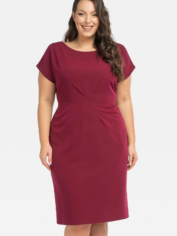 Instant Discount Plus size dress model 196878 Karko