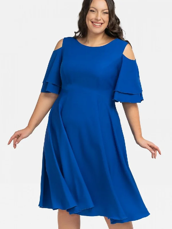 Amazing Deals Plus size dress model 198328 Karko