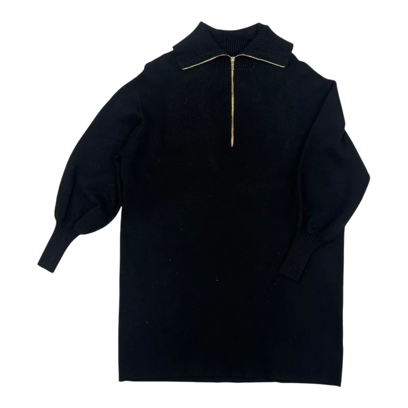 Loyalty Reward Dress Sweater By Dex In Black, Size:1X
