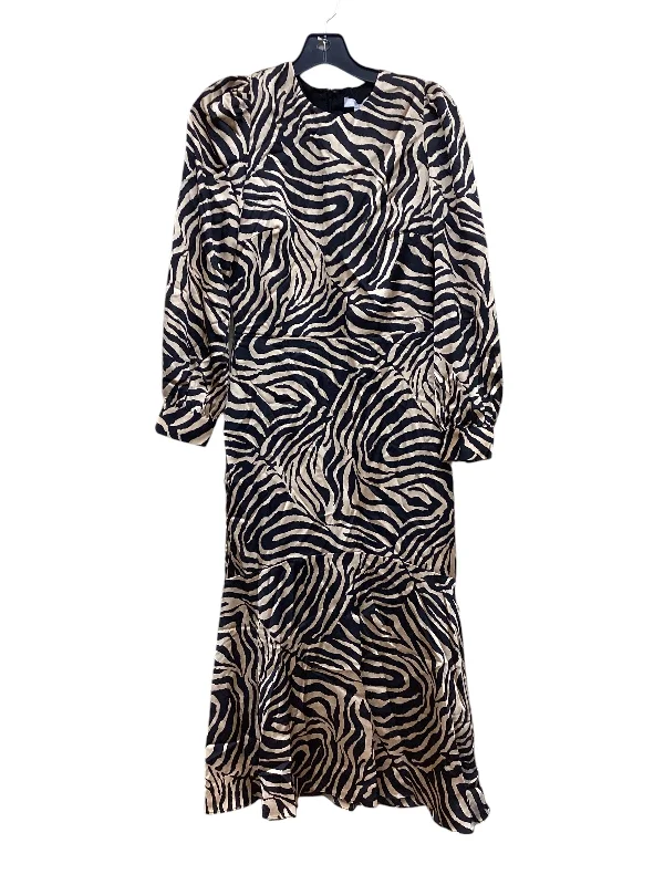 Deal Explosion Dress Casual Maxi By Chelsea 28 In Animal Print, Size: Xs