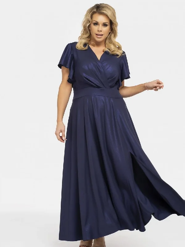 Huge Discounts Plus size dress model 190943 Karko