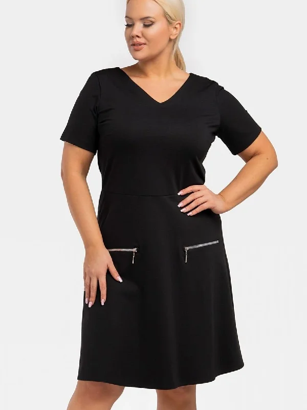 Super Bargain Plus size dress model 195021 Karko