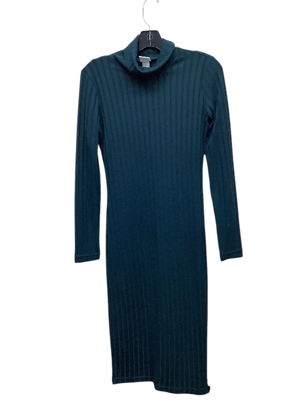 Buy More, Save More Dress Casual Midi By H&m In Green, Size: Xs
