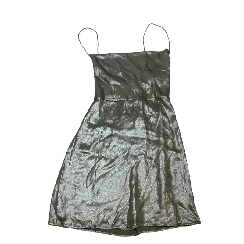 Can't Miss Dress Party Short By Urban Outfitters In Silver, Size: L