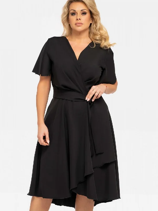 TIME-Limited Offer Plus size dress model 190951 Karko