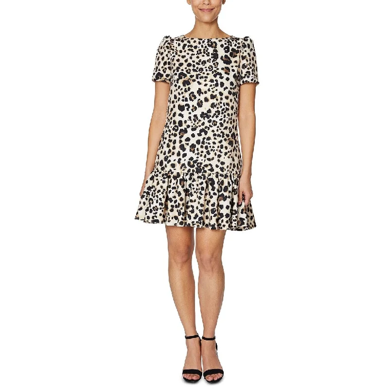 Customer Appreciation Sale Betsey Johnson Women's Scuba Ruffle-Hem Dress Brown Size 8 Customer Appreciation Sale Betsey Johnson Women's Scuba Ruffle-Hem Dress Brown Size 8