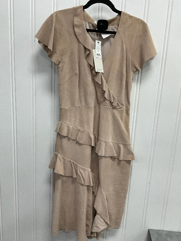 Friends and Family Sale Dress Party Midi By Joie In Beige, Size: 4