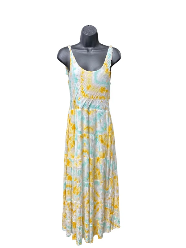 Great Deals Dress Casual Maxi By Altard State In Green & Yellow, Size: S