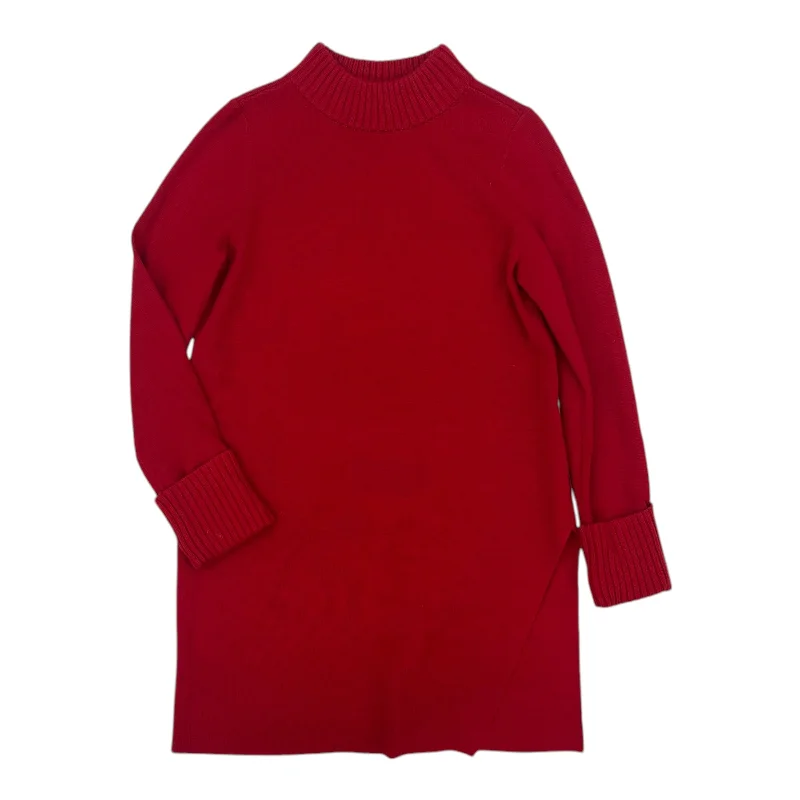 Markdown Madness Dress Sweater By Chicos In Red, Size:S