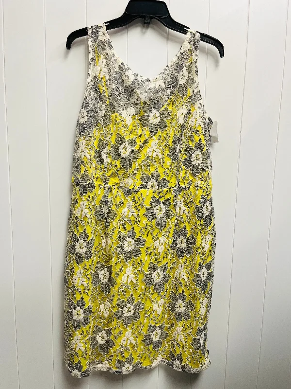 Savings Spectacular Dress Work By Cato In Yellow, Size: 16