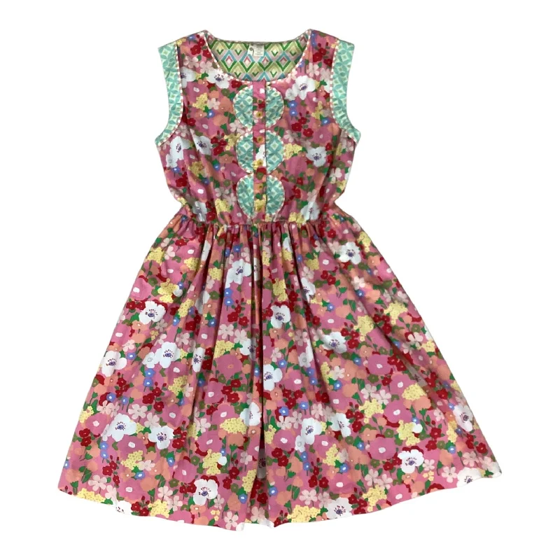 Price Drop Alert Dress Casual Midi By Matilda Jane In Floral Print, Size: M