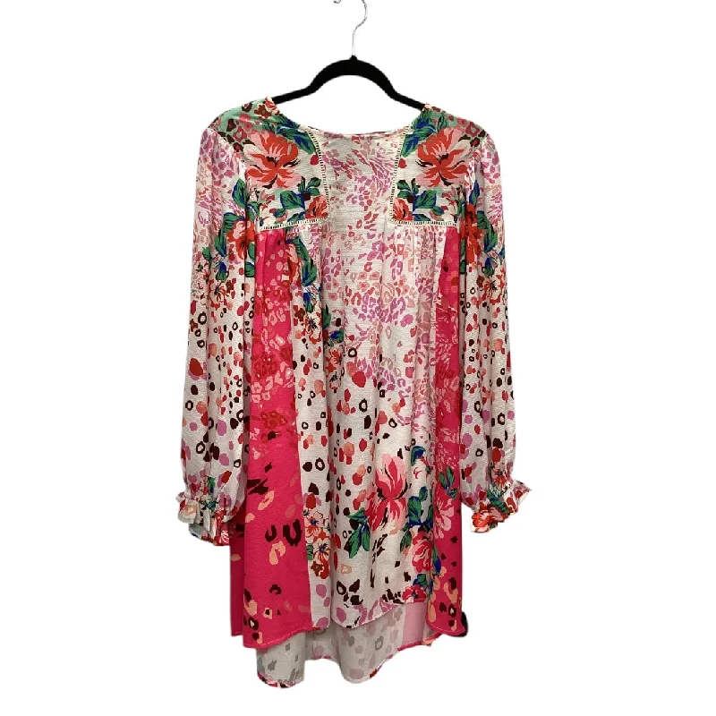 Limited Time Discount Dress Casual Short By Umgee In Multi-colored, Size: S