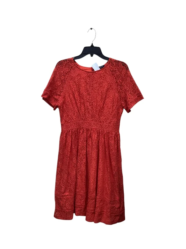 Blowout Sale Dress Casual Short By Clothes Mentor In Red, Size: M