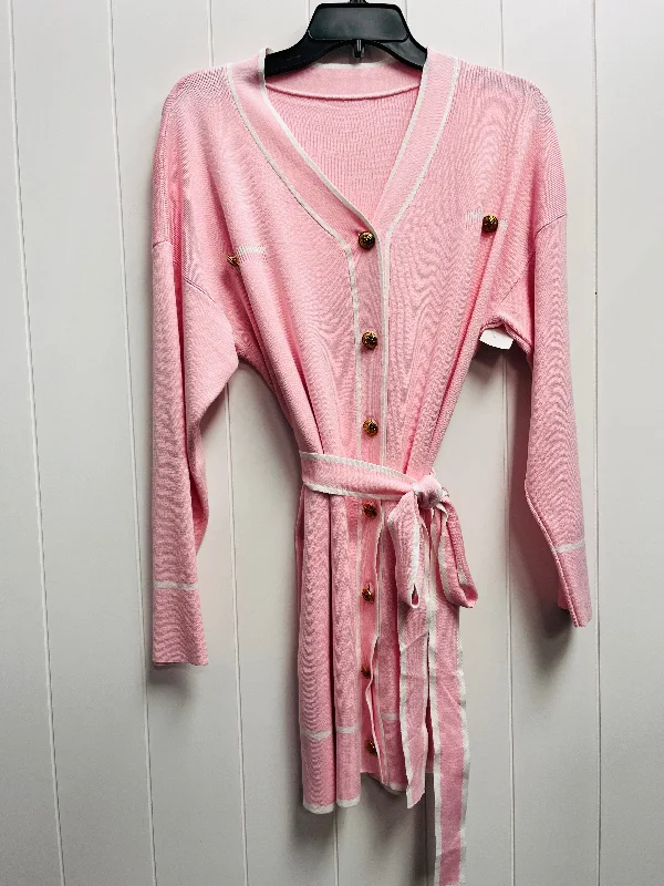 Limited Availability Dress Casual Short By Clothes Mentor In Pink, Size: M