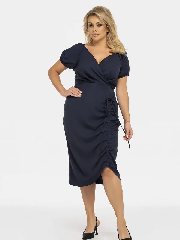Super Deal Plus size dress model 190955 Karko
