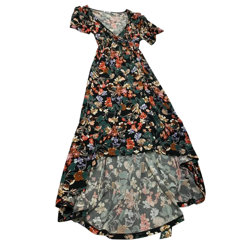 One-DAY Sale Dress Casual Midi By West K  In Black, Size: L