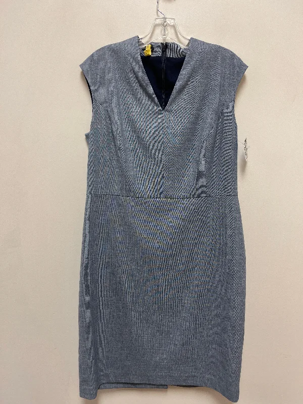 Price Drop Dress Casual Short By Talbots In Blue, Size: L