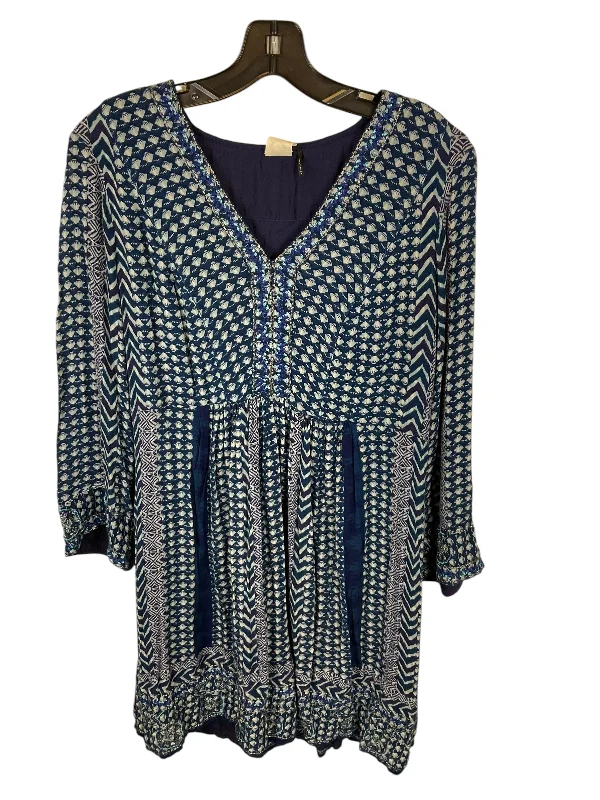 Fantastic Offers Dress Casual Short By Akemi And Kin In Blue, Size: M