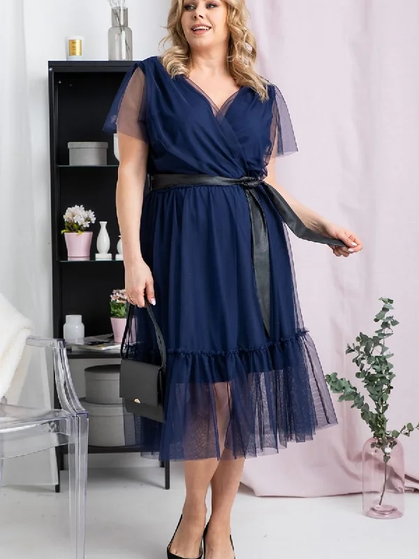 Today’s Deal Plus size dress model 183333 Karko