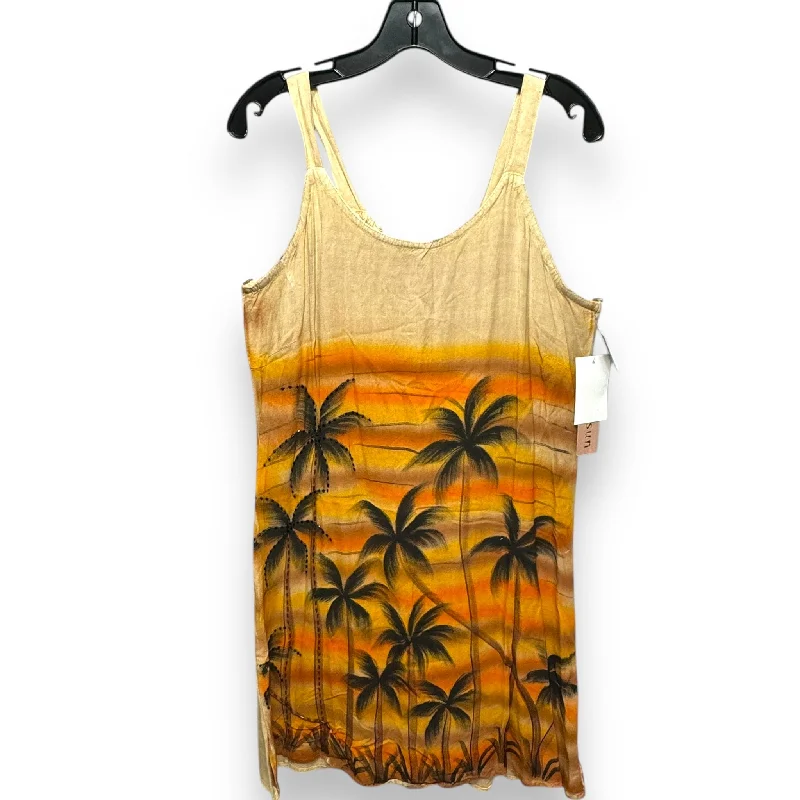 Exclusive Savings Dress Casual Short By raya sun In Tropical Print, Size: M