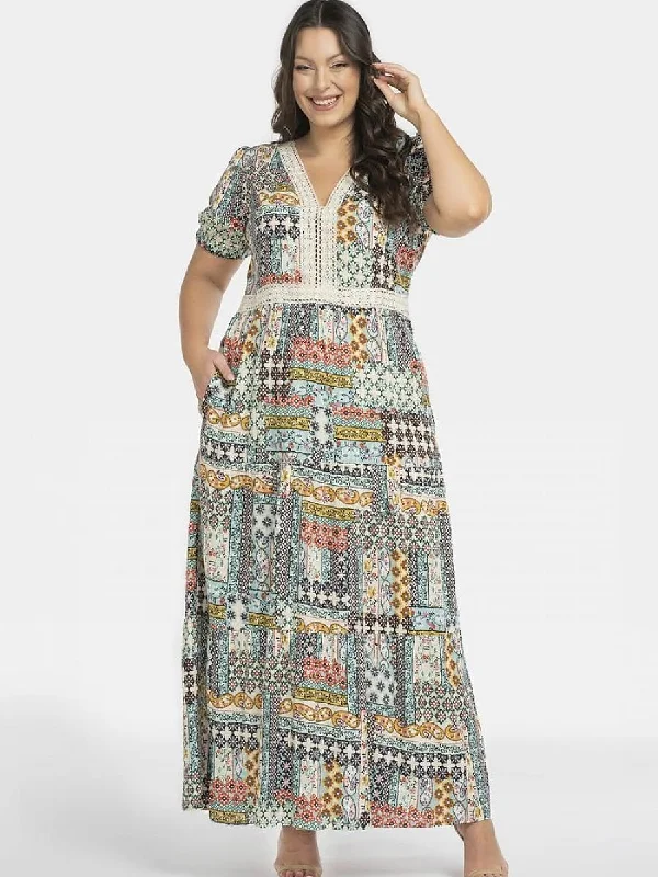 Limited Availability Plus size dress model 196883 Karko