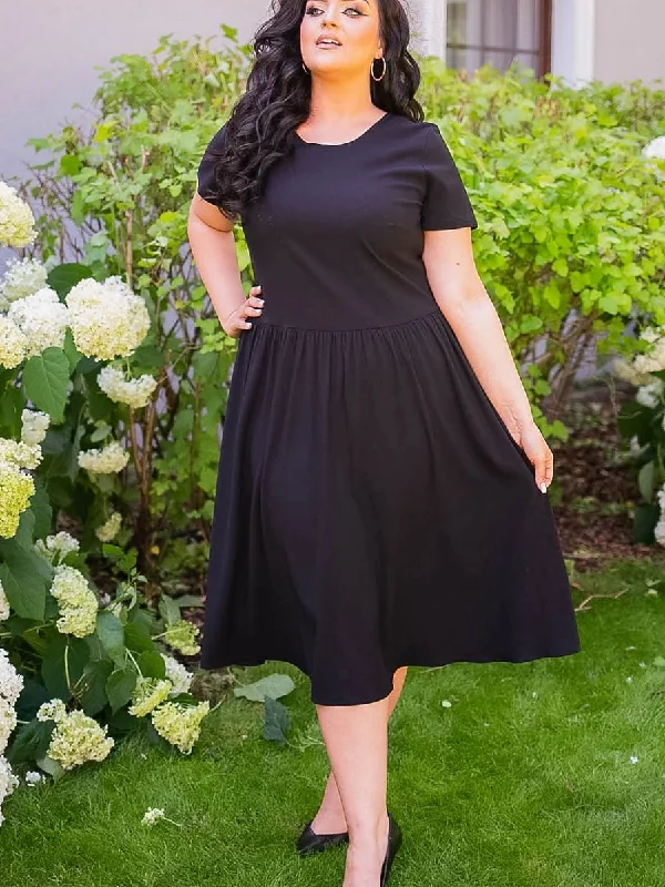 Instant Discount Plus size dress model 183284 Karko