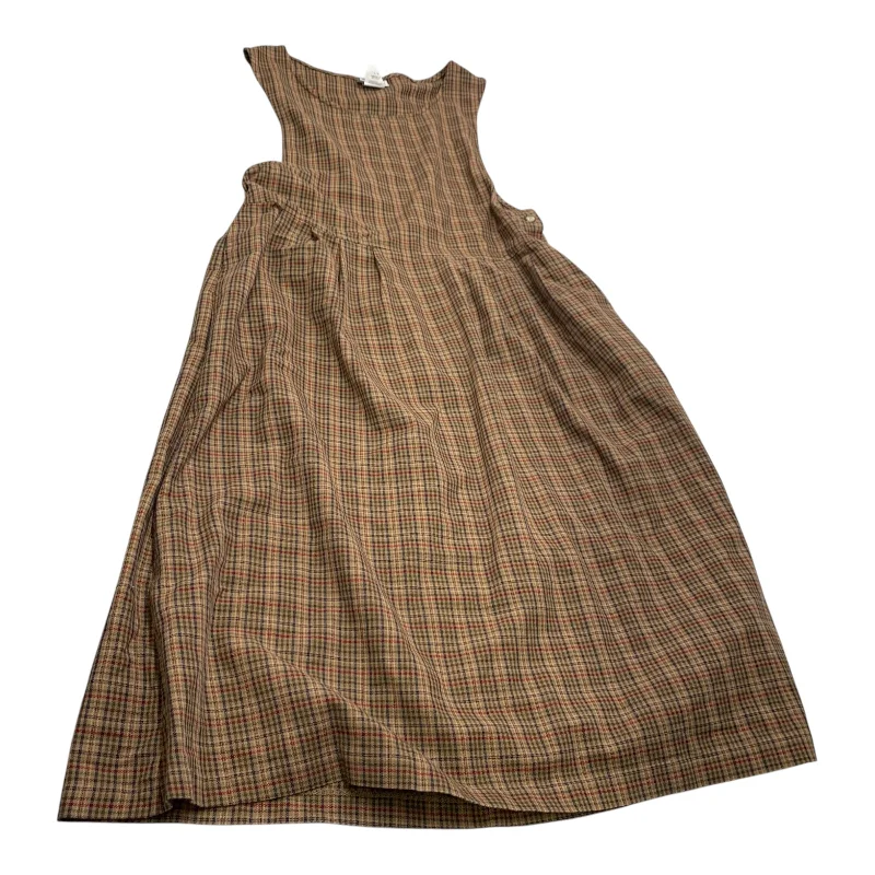 Act Now Dress Casual Maxi By Jantzen In Brown, Size: L