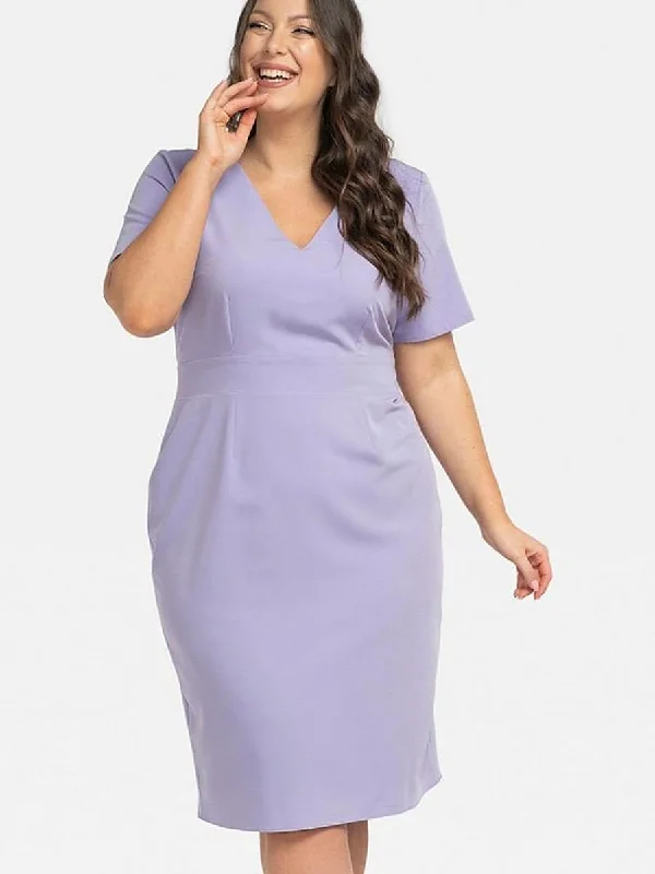 Huge Savings Plus size dress model 196881 Karko