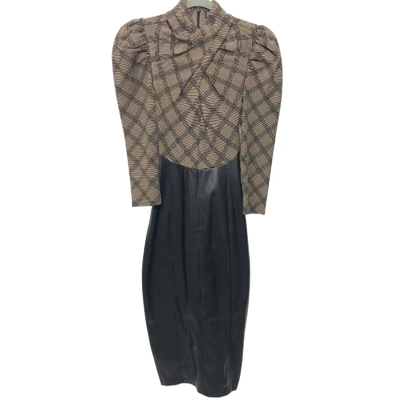 Daily Deals Dress Casual Short By New York And Co In Black & Brown, Size:Xs