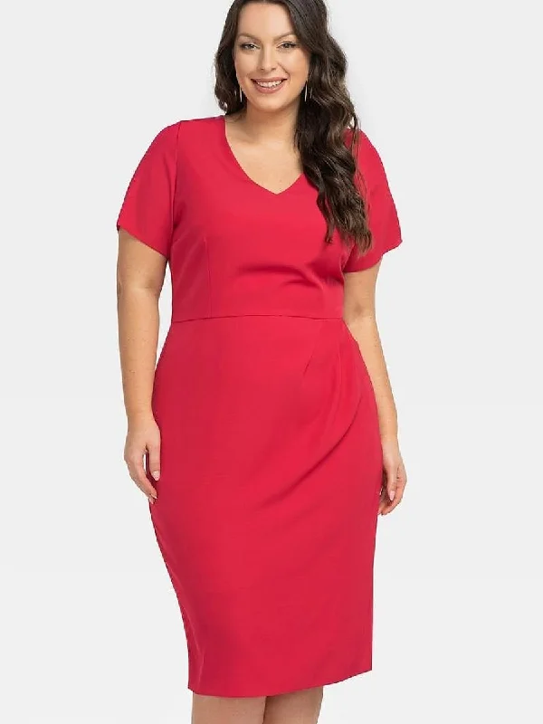 Steals and Deals Plus size dress model 196866 Karko