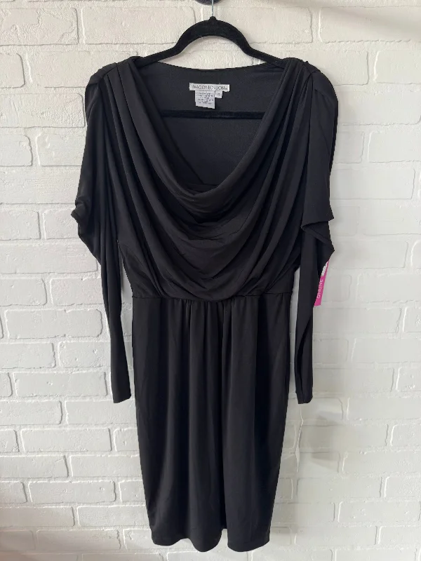 Daily Specials Dress Casual Midi By Maggy London In Black, Size: S