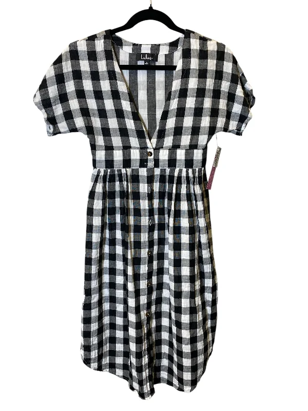 Discount Mania Dress Casual Midi By Lulus In Checkered Pattern, Size: S