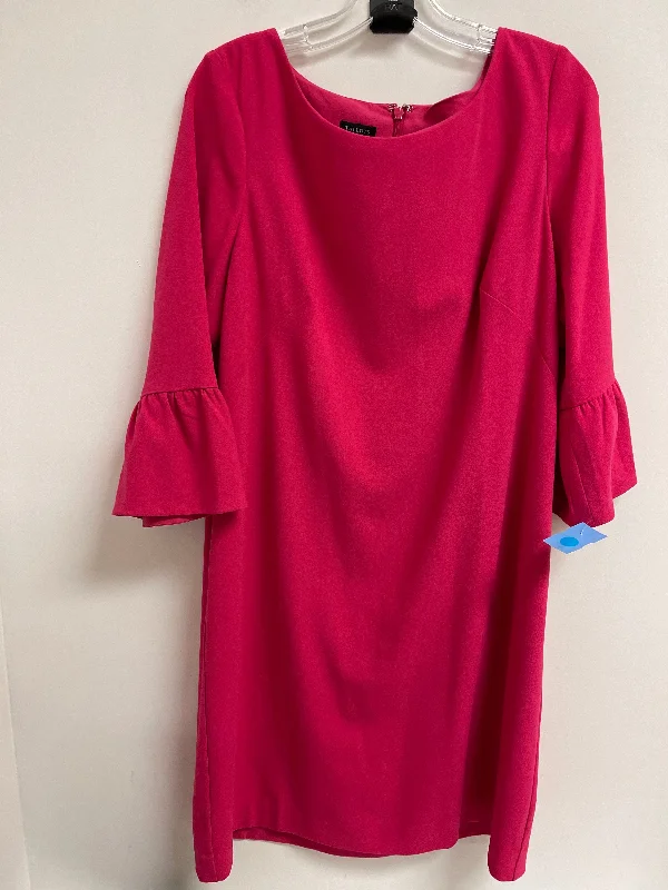 Clearance Event Dress Casual Short By Talbots In Pink, Size: L