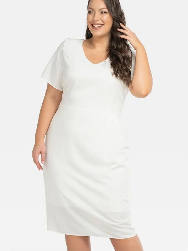 Price Reduction Plus size dress model 196868 Karko