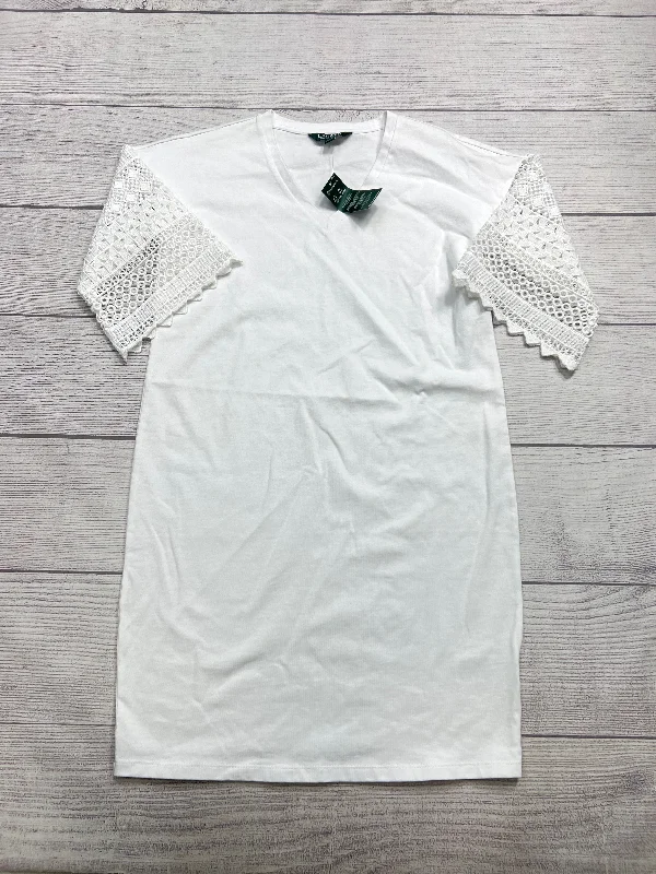 Mega Deal New! Dress Casual Short By Lauren By Ralph Lauren In White, Size: S