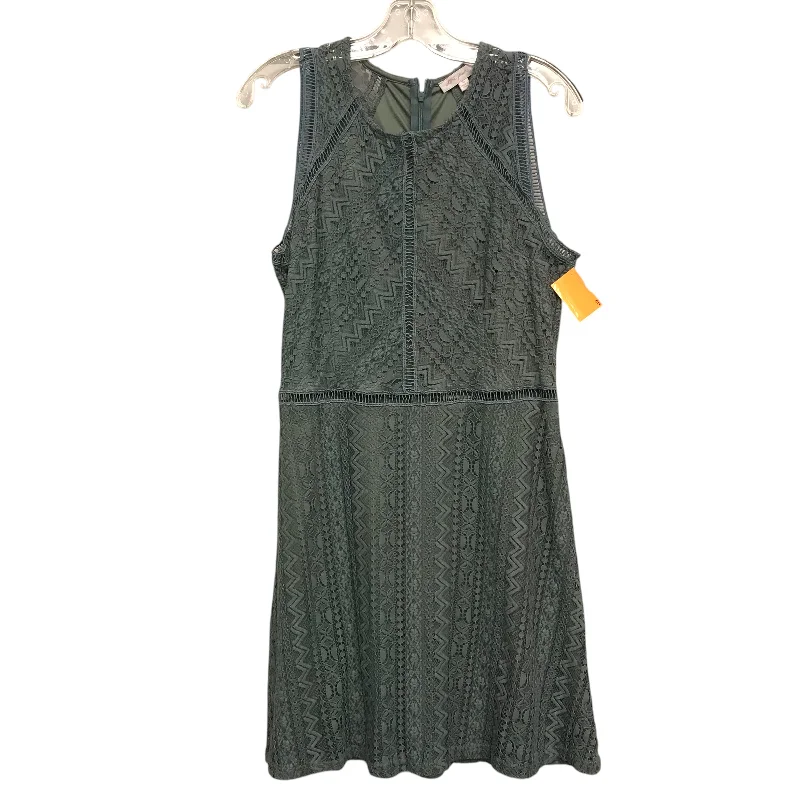 Don't Wait Dress Casual Short By Ultra Pink In Green, Size:M